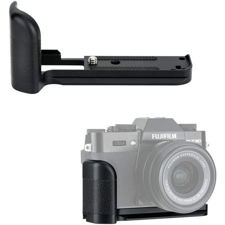 JJC Metal Hand Grip Quick Release Plate L Bracket Holder for Fujifilm X-T30 X-T20 X-T10 Replaces Fuji MHG-XT10 Handgrip 2019 September New & Improved Version JJC Metal Hand Grip Quick Release Plate L Bracket Holder for Fujifilm X-T30 X-T20 X-T10 Replaces Fuji MHG-XT10 Handgrip 2019 September New & Improved Version